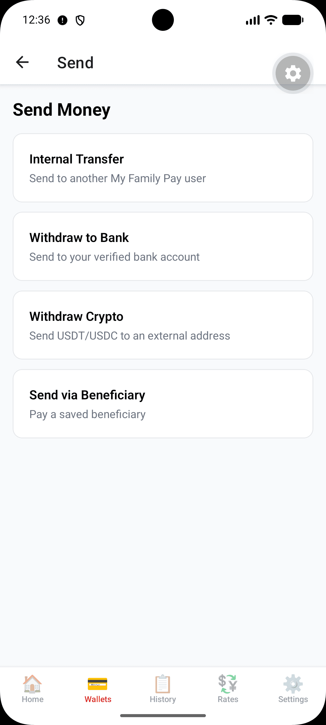 Send Money